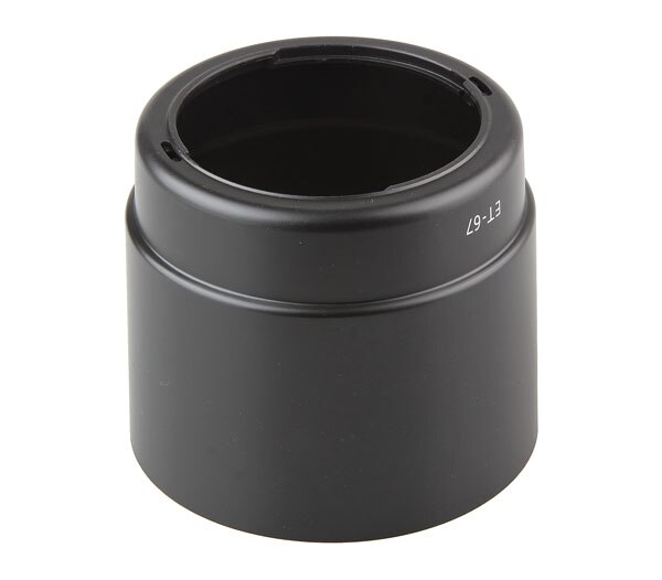 Pare-soleil baïonnette pour Canon EF ET-67 mm F/100 USM 58mm, couvercle de protection pour objectif d&#39;appareil photo DSLR 2.8