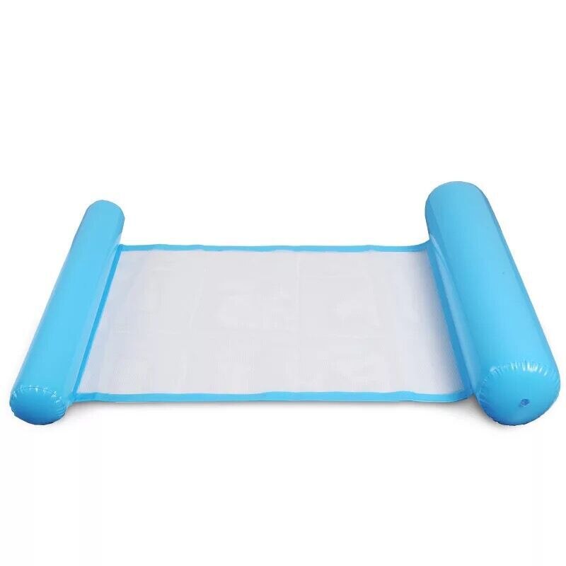 Water Lounger Hangmat Zwembad Mat Float Opblaasbare Vlotten Zwemmen Lucht Boei Drijvende Stoel Draagbare Zomer Speelgoed Sport Jongens Meisjes