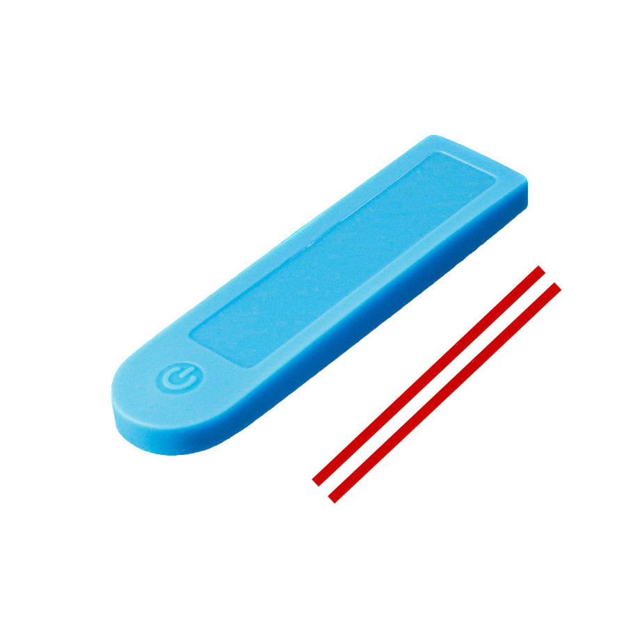 Universal Circuit Board Dashboard Cover Water-proof Soft Silicone Sleeve Protect Case For Xiaomi M365 1S Pro 2 Electric Scooter: plum