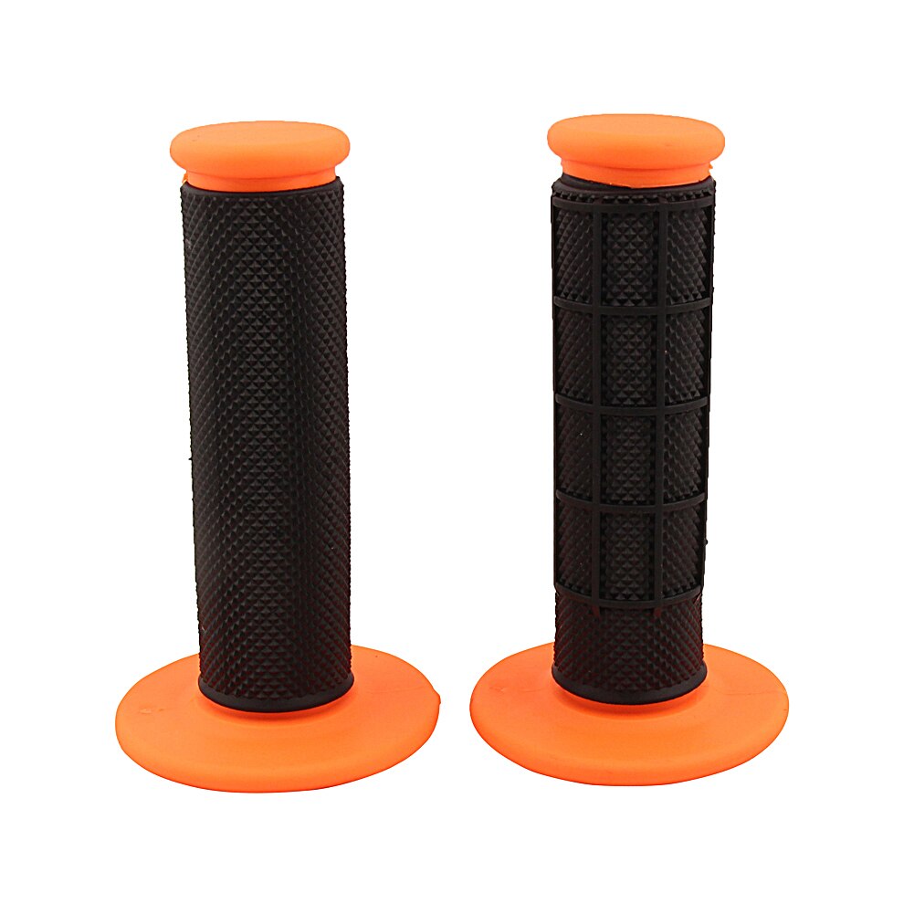 Motocross Grips Hand Grips TPE Rubber Handle Grips For EXC EXCF XC XCF XCW XCFW MX SX SXF KAYO BSE Dirt Bike Enduro Supermoto: Orange