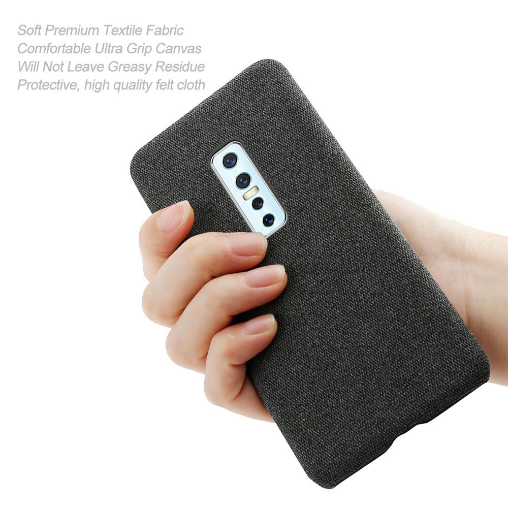 Custodie in tessuto per Vivo V17 PRO custodia rigida in tessuto retrò sottile per Vivo V17 PRO V17pro 6.44 "1909 co1910 Coque