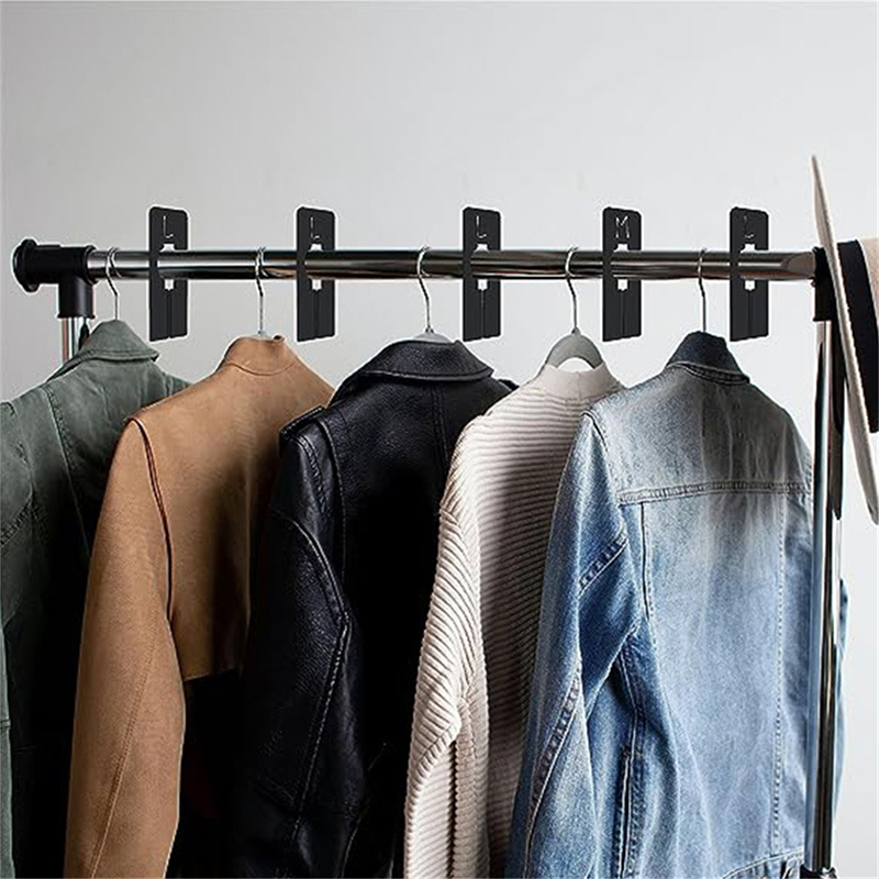 10Pcs/Set Clothing Size Closet Rack Dividers Hangers Wardrobe Shop Closet Dividers Suitcase for Shelves Hanging Clothes Adult