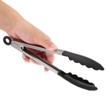 Köksredskap i rostfritt stål kök låstång klämma kök matlagningsredskap set tång redskap silikon bbq mattång