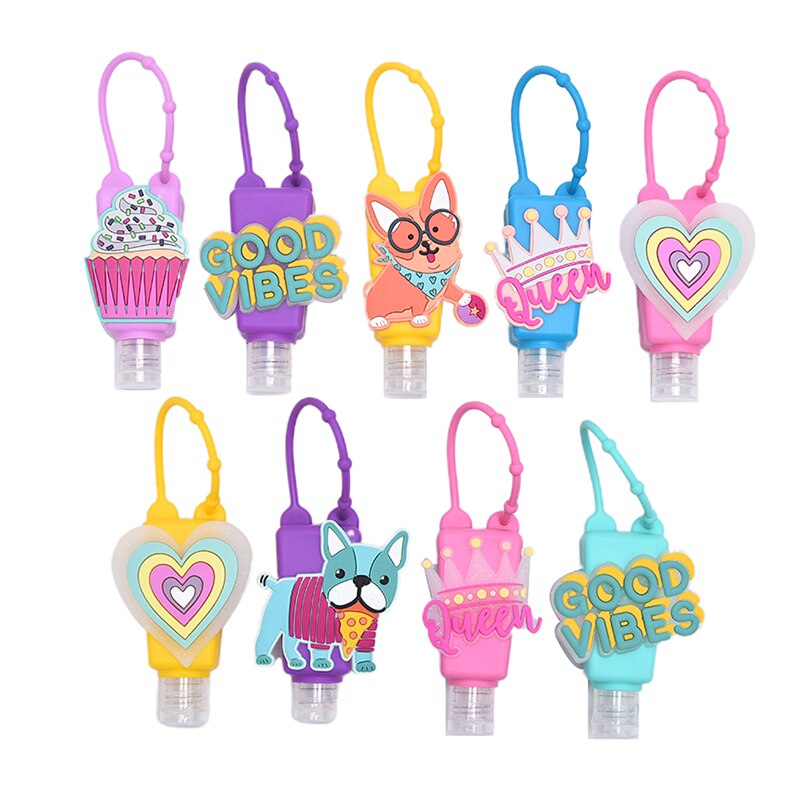 Mini désinfectant pour les mains bouteille vide voyage Portable porte-Gel sûr jetable pas de distributeur de savon propre porte-Gel pour les mains pour les enfants