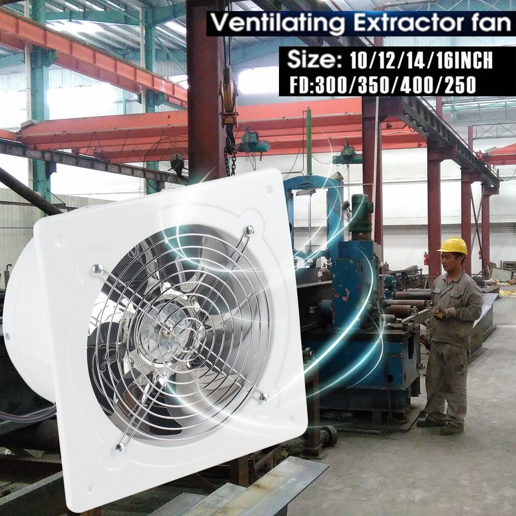 Industriële Ventilatie Keuken Wc Uitlaat Fans Extractor Metalen Conditioner Commerciële Lucht Ventilator Axiale Ventilator