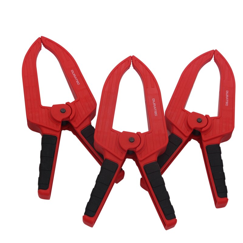 DURATEC-pince à ressort en plastique, Flexible et robuste, Type A, pince à ressort en Nylon, grande profondeur