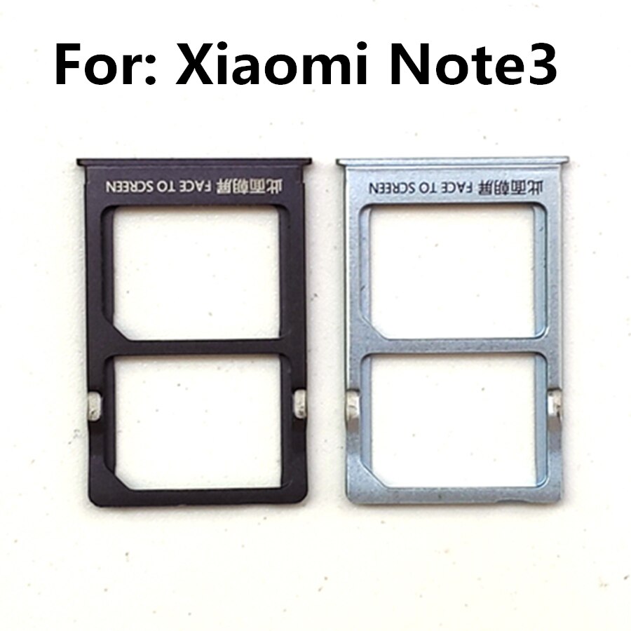 Adattatore per supporto per Slot per schede SIM per Xiaomi Note 3 parti di ricambio per la riparazione del supporto per schede Micro SD Reader