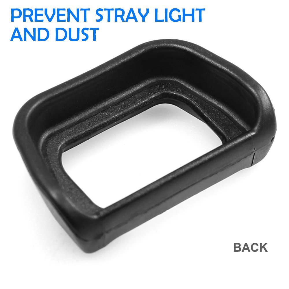 Paraluce Oculare Sony FDA-EP10 Per NEX-7 E Mirino FDA-EV1S – Nero, Riduce Luce Parassita