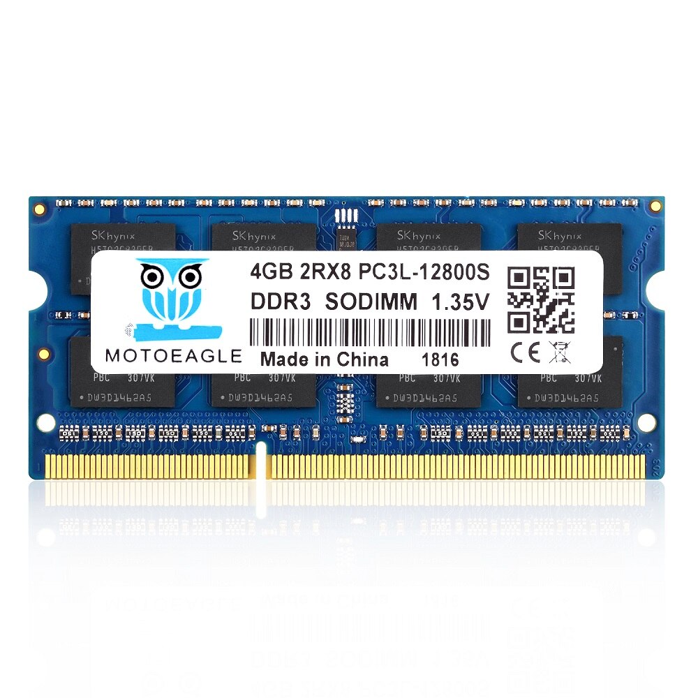 MOTOEAGLE Laptop Speicher RAM DDR3 DDR3L 1066 1333 1600MHz 8500 10600 12800S SODIMM 204Stift