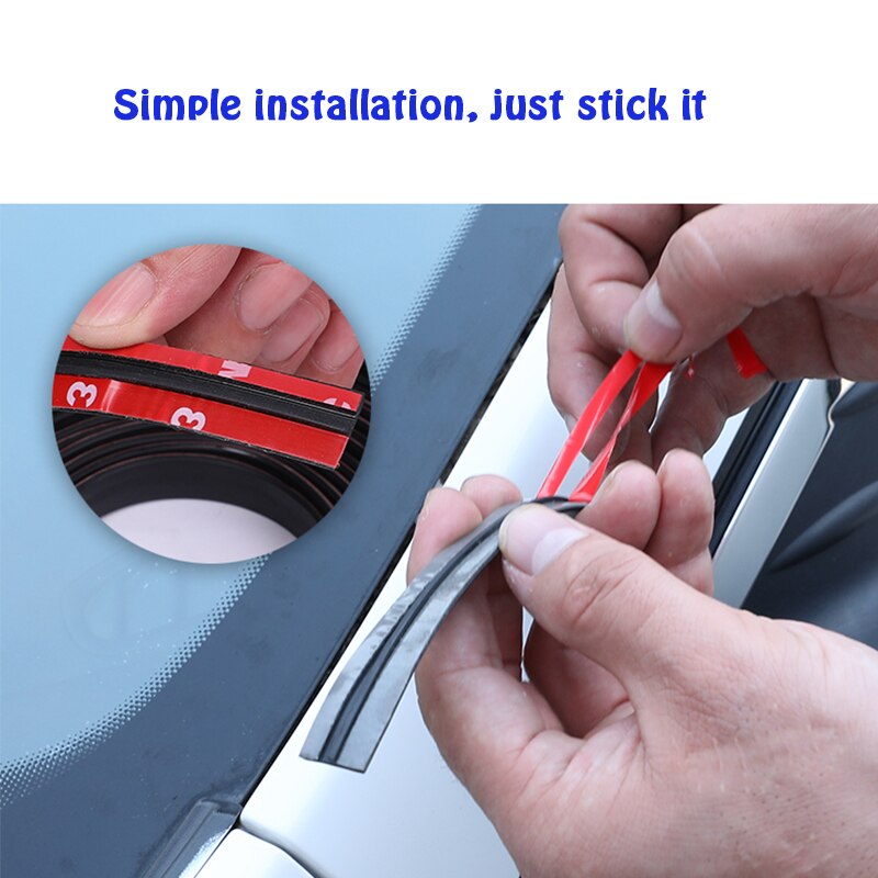 Auto Voorruit Dak Bescherming Sticker Rubberen Afdichting Strips Voor Ford Focus 2 Mk2 3 Mk3 Mk1 Fiesta Ranger Mondeo Mk4 fusion Kuga