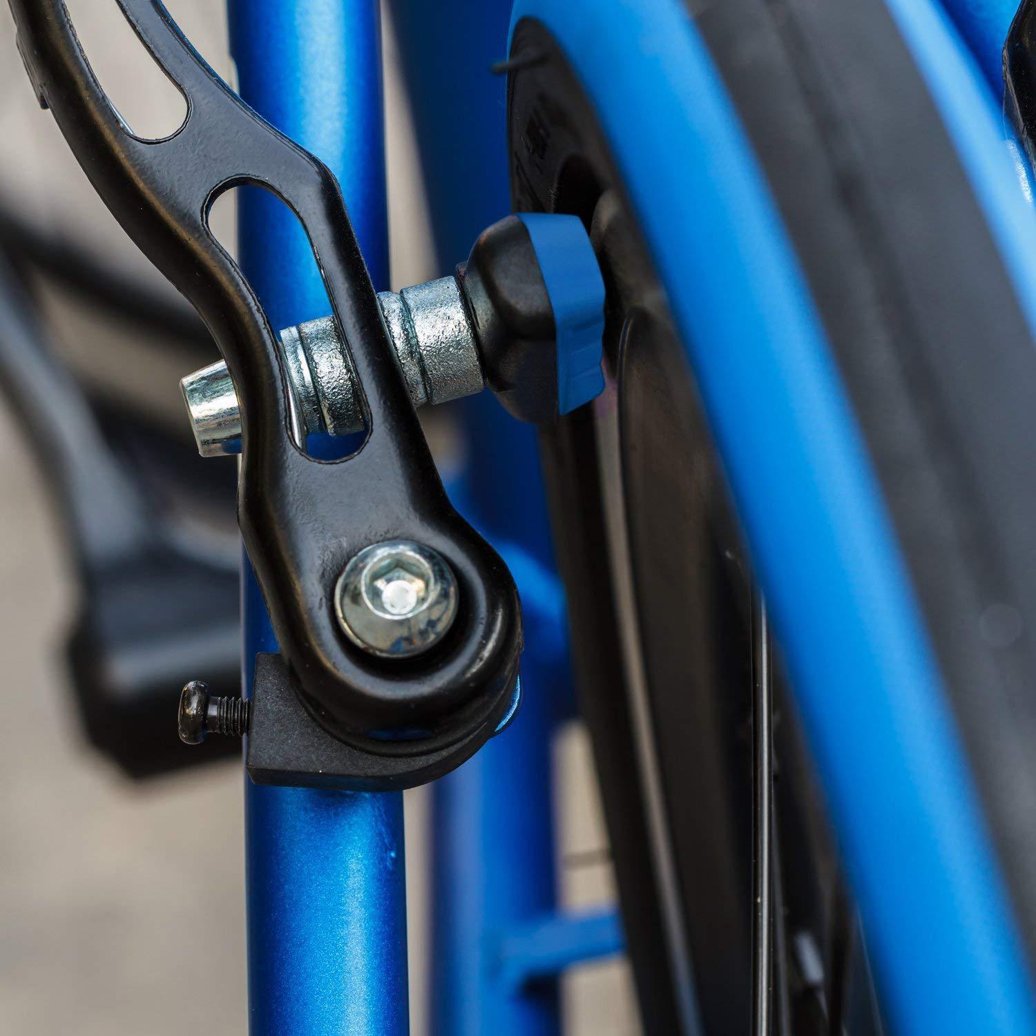 2 pièces vélo montagne frein v-plaquettes de frein avec boue auge silencieux vélo plaquettes de frein vélo de route plaquettes de frein en caoutchouc feuille de remplacement