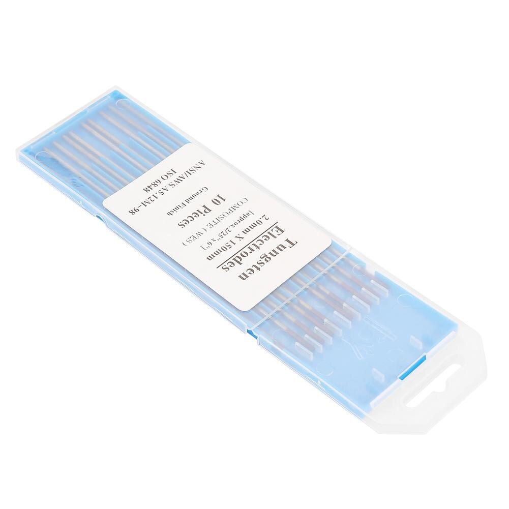 Newstyle Tungsten Electrodes Tig Welding Composite Tungsten Electrodes 2.0 * 150mm (WES Purple) 10-Pack