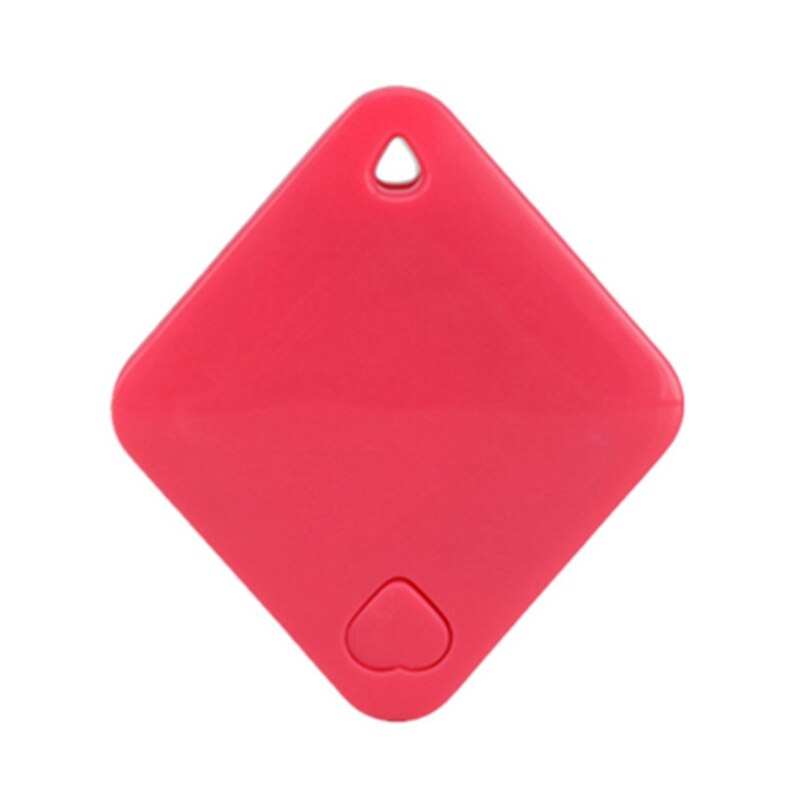 Mini Bluetooth GPS Trackers Draadloze Anti-verloren Alarm Kind Tas Portemonnee Key Finder GPS Locator Verloren Herinneren voor Auto huisdier: Lavendel