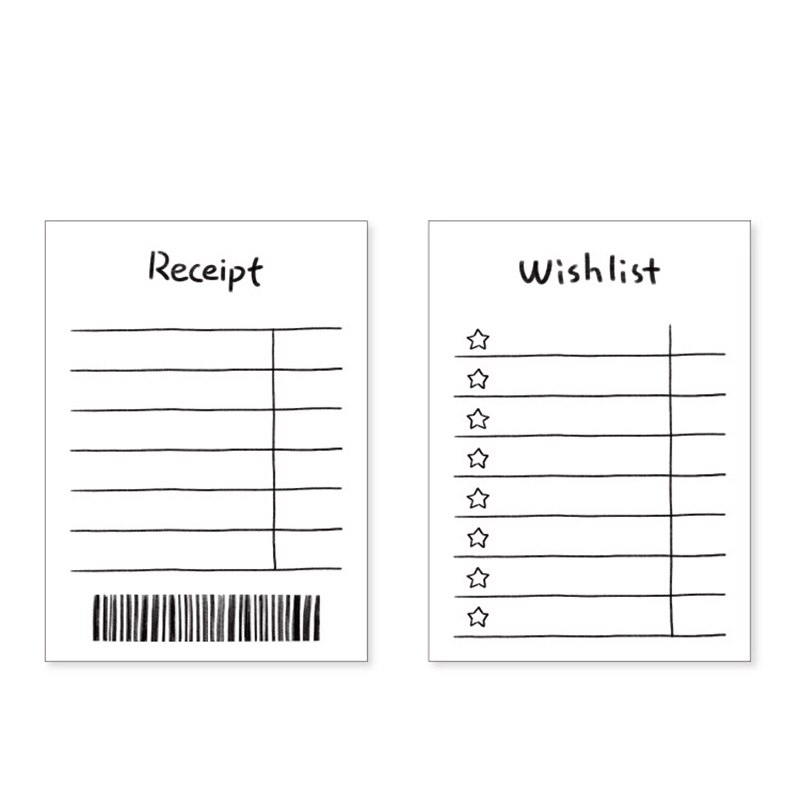 Hand Notebook Small Hand Drawing Ruled Grided Lined 50 Sheet for Office Home Use UD88