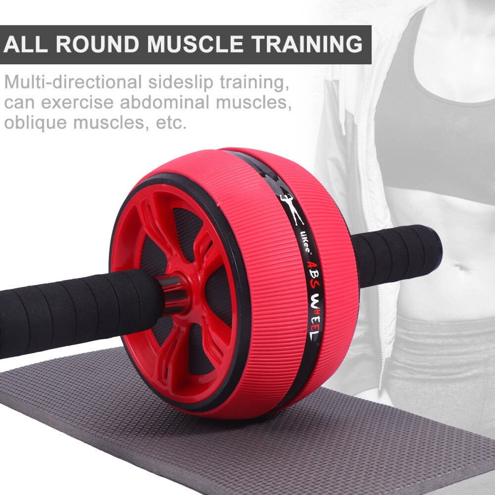 Fitness Wiel Grote Mute Home Fitness Wiel Apparatuur Eenvoudige Nuttig Duurzaam Abdominale Fitness Roller Voor Vrouw Man (Enkele Rol