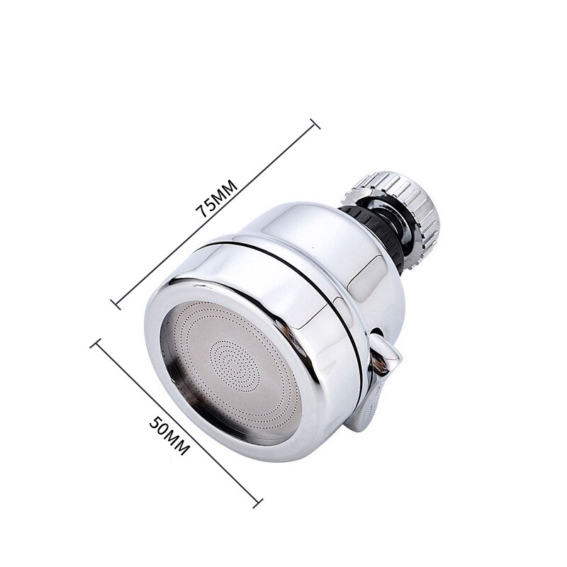 Keukenkraan hoge druk verlengstuk draaibare kraanbeluchter waterbesparende kraan mondstuk adapter badkamer wastafel accessoires keuken: 11