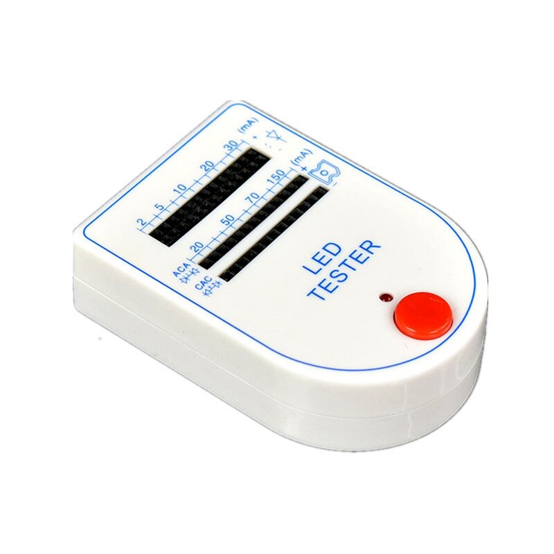 2-150MA Mini Handy LED Test Box Tester for Light-Emitting Diode Lamp Bulb Battery Tester Handy Device LED Tester: Default Title