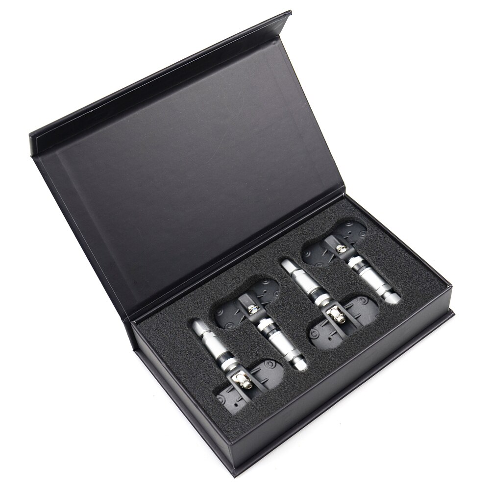 Bluetooth 5.0 Tpms Auto Bandenspanning Monitor System Met 4 Sensoren Voor Ios Android Mobiele Telefoon App Monitoring Alarm: internal