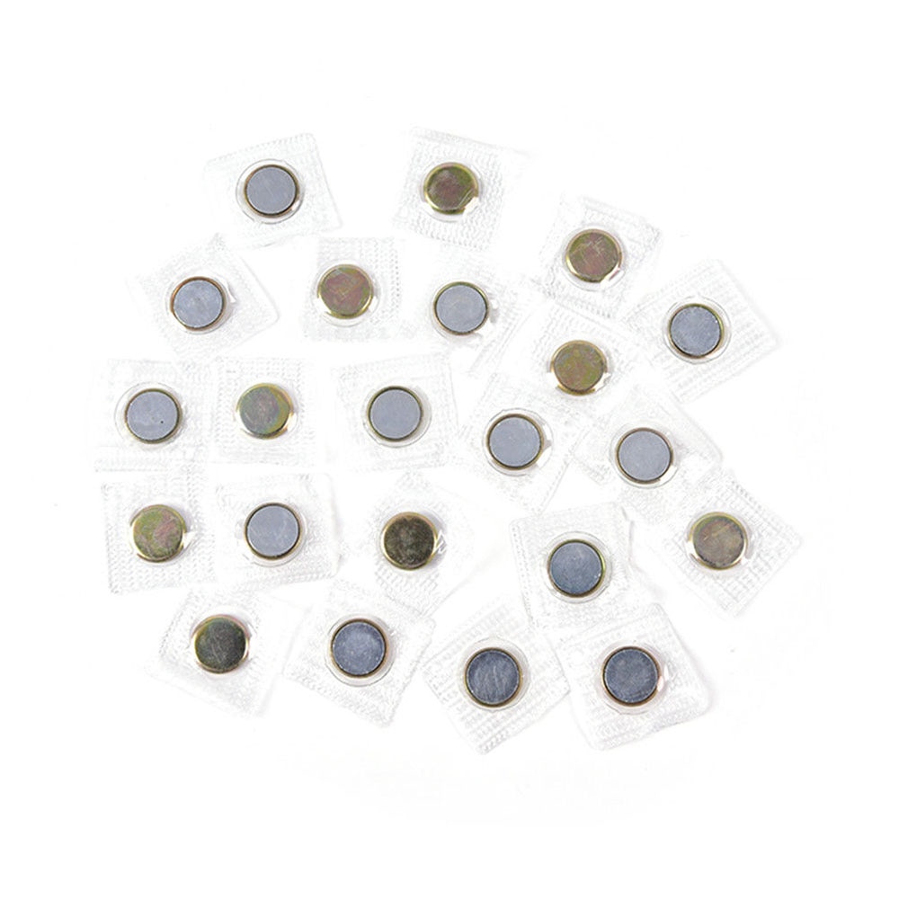 10pc 13*2mm Onzichtbare Verborgen Metalen Magnetische Knop Snap Magneet Fasten Handtas Doek Sluiting DIY Naaien Gereedschap magnetische Knop Snaps