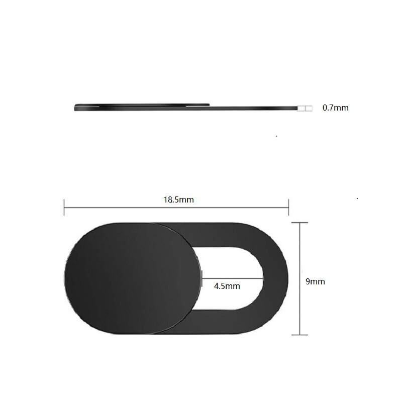 5/10/20 Pcs Universal Webcam Privacy Protection Cover Phone Camera Lens Blocking Sticker Laptop Sliding Lenses Cover
