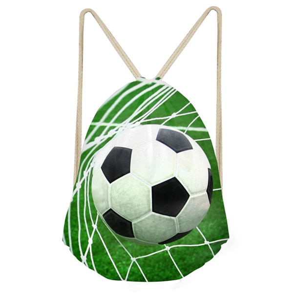 Trekkoordtas fire ball 3d prints herentassen kleine trekkoordrugzak herenschoenen opbergpakket kinderen jongens rugzak schooltassen