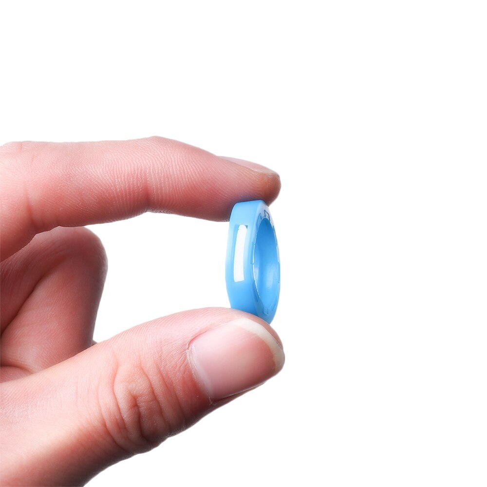 8 unidades/juego de fundas de silicona huecas para llaves, soporte para llaves, anillos de llavero elásticos, funda para llaves, organizador de carteras, colores aleatorios