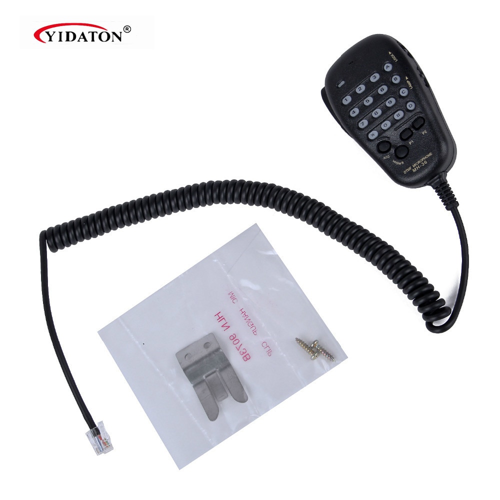 Voor YAESU DTMF MH-36 Microfoon 6 Pin Hand Microfoon voor Vertex FT-7100M FT-8800R FT-90R FT-2600M FT-3000M FT-8100R Radio Beste