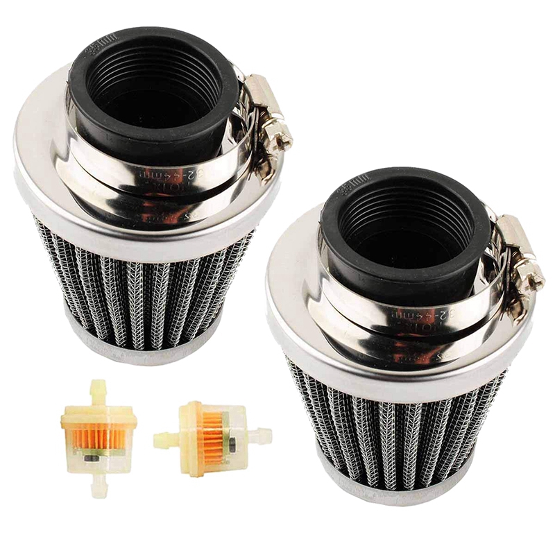 35mm luftfilter (2 stk) til 50cc,70cc,90cc,100cc,110cc, atv snavs cykel pitbike klitbuggy firehjulede quadcykler