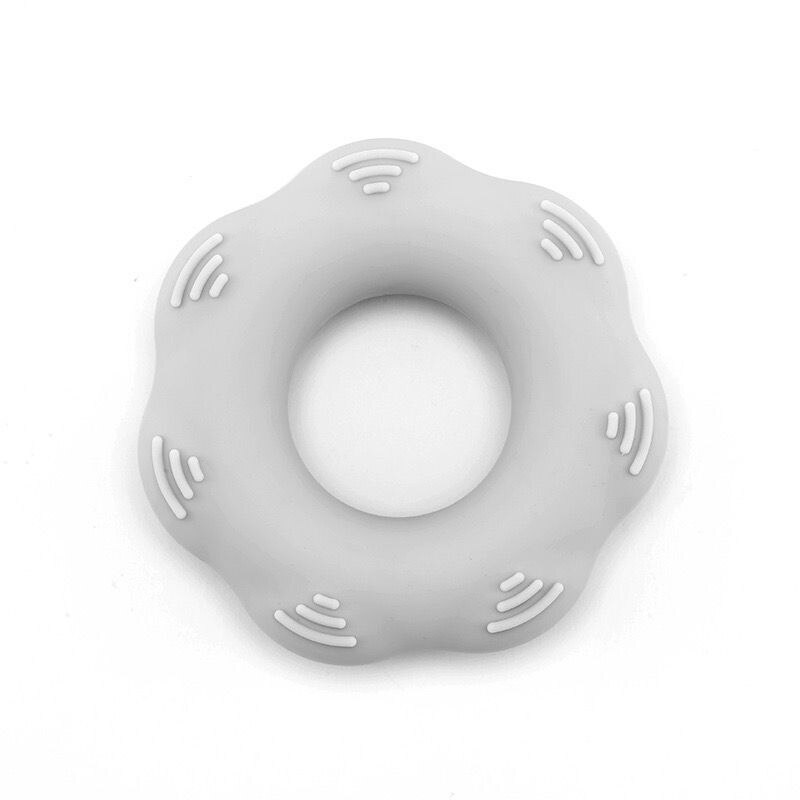 1 pcs Rubber Ring Non-Sip Sport Exerciser Spier Power Training Anti Druk Stress Reliever Stemming Squeeze Relief Gezonde speelgoed: gray 30 LB