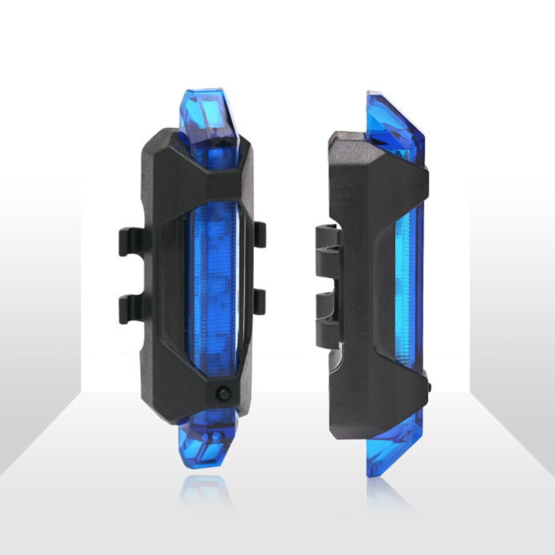 Luces delanteras y traseras para bicicleta, a prueba de agua, luz LED de advertencia de carga, accesorios para bicicleta: 03