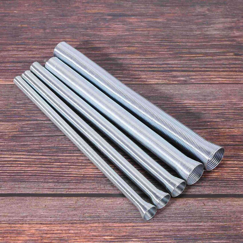 10Pcs Spring Tube Bender 210Mm Tension Spring Pipe Bender 1/4Inch-5/8Inch Spring Steel For Copper Aluminium Tube Promotion