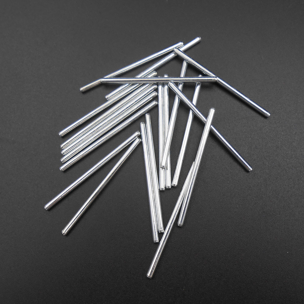 50Pcs/Lot 2MM M2 Iron Shaft Gear Wheel Pulley Axle Galvanize 14MM 20MM 25MM 30MM 40MM 50MM 60MM 70MM 75MM 80MM 90MM 100MM 130MM