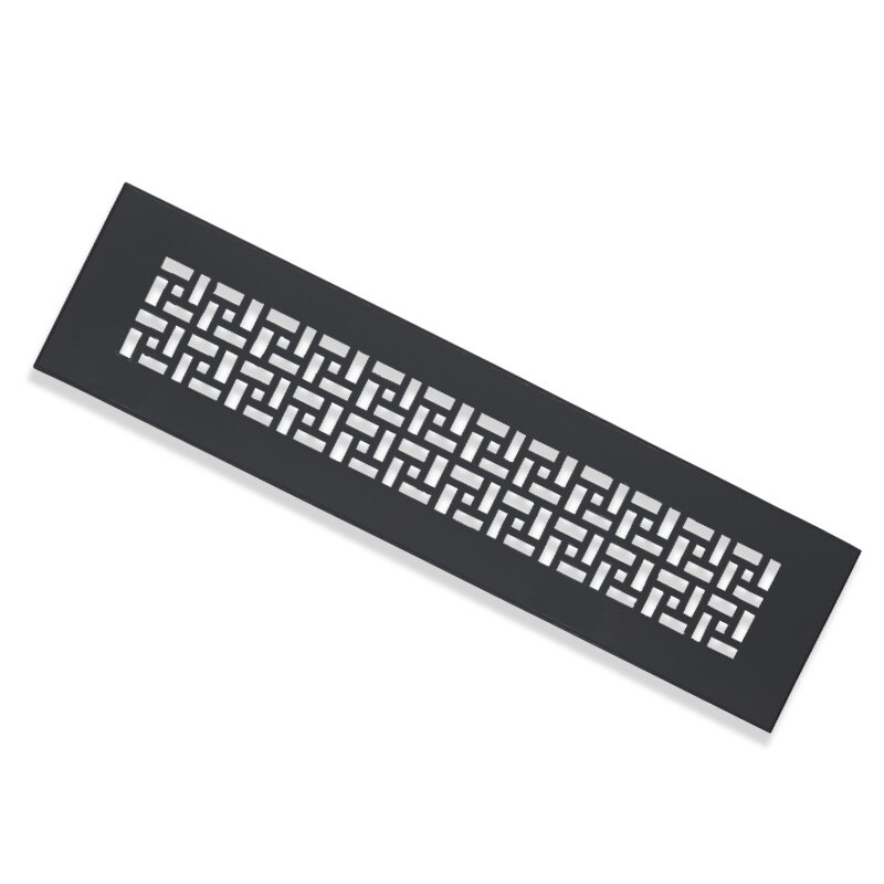400X100mm Aluminum Alloy Vents Perforated Sheet Air Vent Perforated Sheet Web Plate Ventilation Grille Vents Perforated Sheet