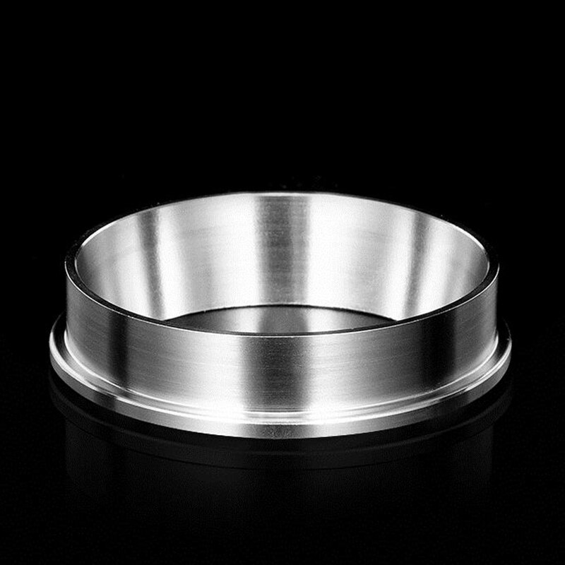 Anillo de dosificación de acero inoxidable de 51mm, tazón para elaborar café en polvo para embudo de Espresso Barista