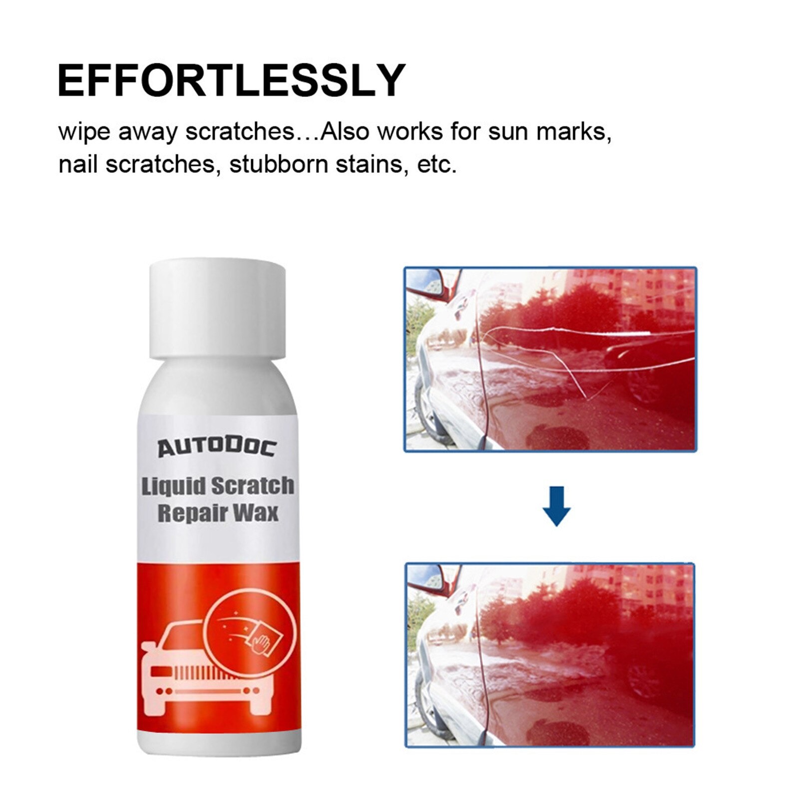 100Ml Auto Rasp Reparatie Jas Agent Auto Touch Up Pen Auto Care Rasp Clear Remover Verf Care Auto Herstellen vullen Verf Pen