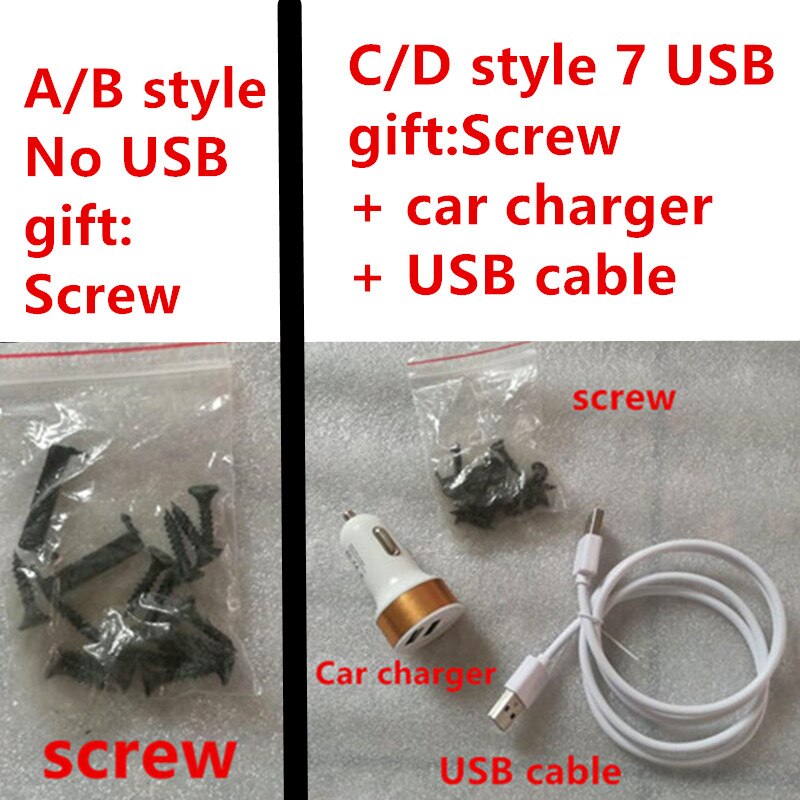 For Nissan Note e-Power armrest box central Store content box accessories With USB interface
