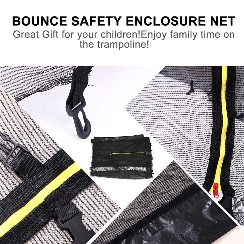 Indoor Outdoor Trampoline Protective Net For Children Anti-Fall Jumping Pad Safety Net Protection Guard (Only Net )