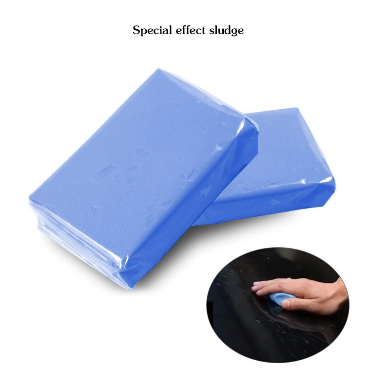 Barra mágica de arcilla azul, 1 Uds., 100g, para lavado de coches, súper Auto, detalles de arcilla limpia, herramientas de limpieza de coches, barro mágico, limpiador de coches, accesorios para vehículos