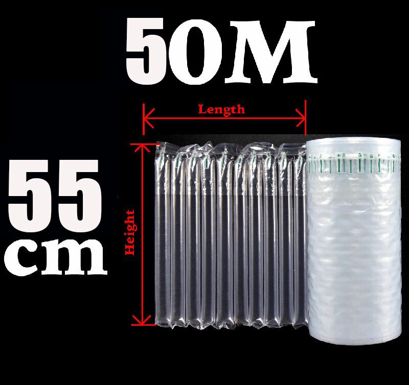 Inflatable Air Column Bag Coil Express Packaging Shockproof Bubble Film Anti-Collision Buffer Inflatable Bubble Column Courier