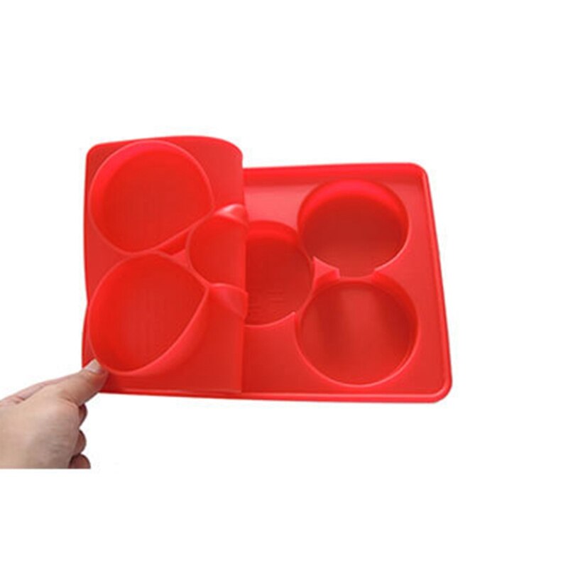 Silicone Baking Square Burger Mould Manual Hamburger Forms Press Burger Patties Maker Press Hamburger Mold Grill