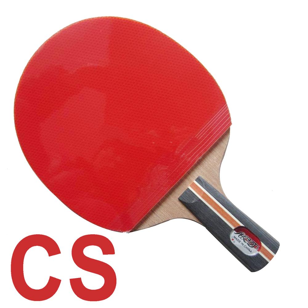 Originele Galaxy Yinhe 04d 04B Tafeltennis Rackets Afgewerkt Rackets Tafeltennis Rubber Racket Sport: CS 04d with case