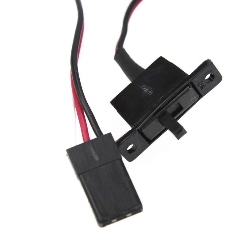 Rc bil 10a børstet esc toveis motorhastighetskontroll uten brems til 1/16 1/18 1/24 bilbåttank  f05427.
