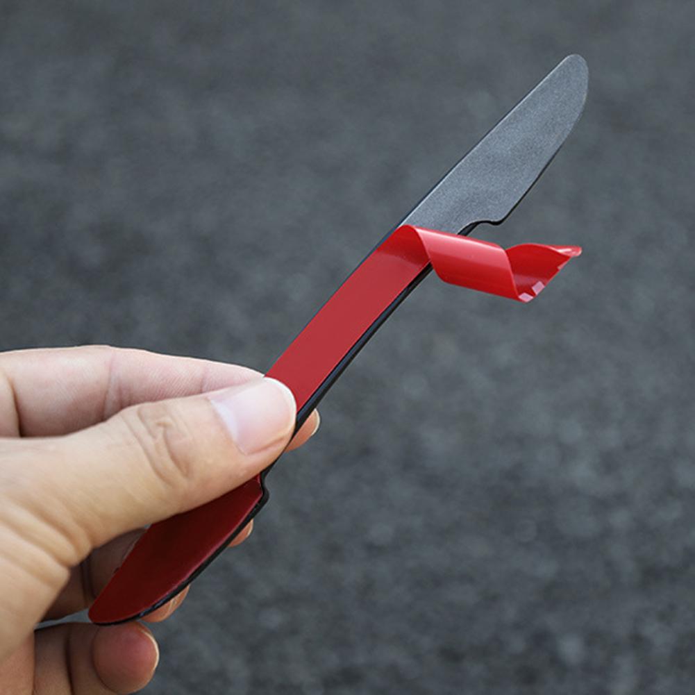 4Pcs Car Door Protector Flexible Auto Door Guard Edge Corner Bumper Guards Buffer Molding Protection Strip Bar