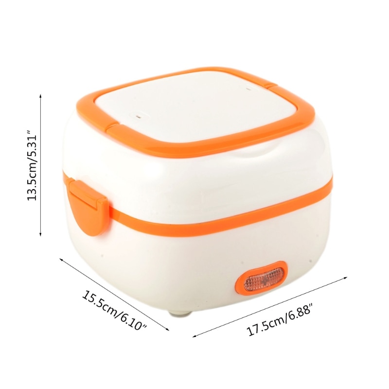 Multifunctional Electric Lunch Box Mini Rice Cooker Food Heater Steamer Bowls
