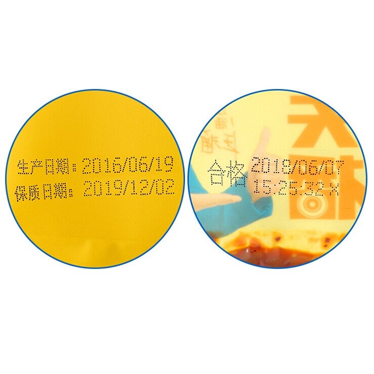 Portable Handheld Coding Machine Manual Date Stamp Printer Ink Date Printing for Food Bag Bottle Metal Cans Expiry Date Print