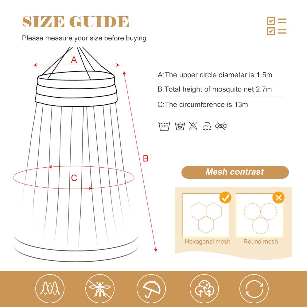 Bett Baldachin Aufgehängt Moskito-proof Net Runde Top Prinzessin Bett Zelt Vorhang Faltbare Baldachin Auf Die Bett Elegante Fee spitze Dossels