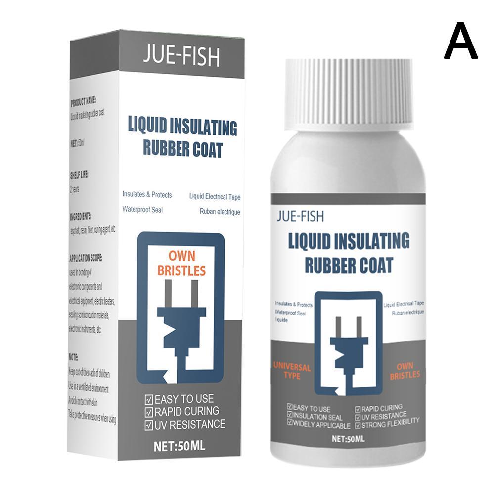 Liquid Insulation Electrical Paste High Temperature Retardant Electrical Welding Plaster Cooler Glue Flame Waterproof Resis P8L3: white