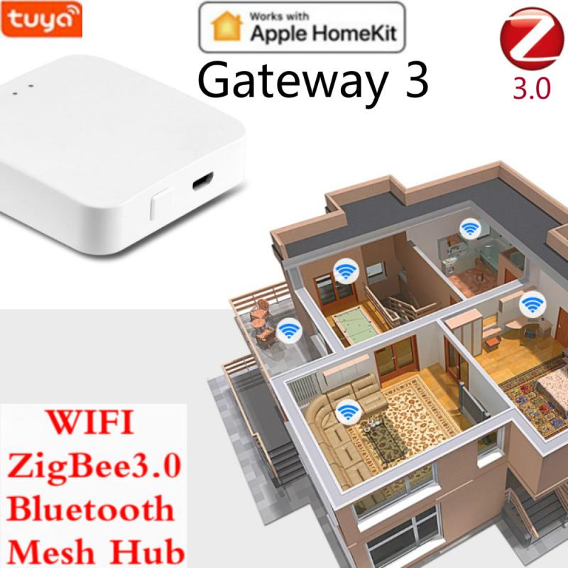 Multimode Smart Home Gateway ZigBee WIFI Bluetooth Mesh Hub Work With Mijia APP Apple Homekit Intelligent Home Hub Smart Home