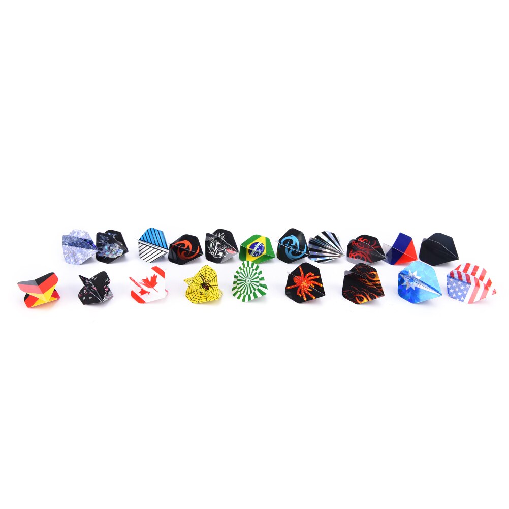 150 Stuks Dart Flights In 50 Soorten Patronen Zeldzame Darts Fin Veer Waarde Vluchten Accessoires