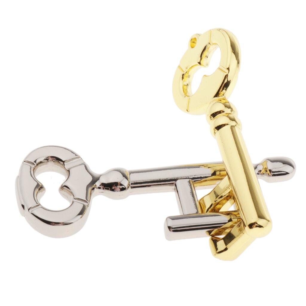 1/set Kreative Geist Herausforderung Verriegelung Schlüssel Puzzles Spielzeug für Kinder Erwachsene